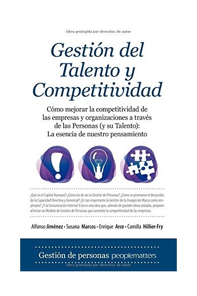 Gestión Del Talento Y Competitividad (Primera edición)